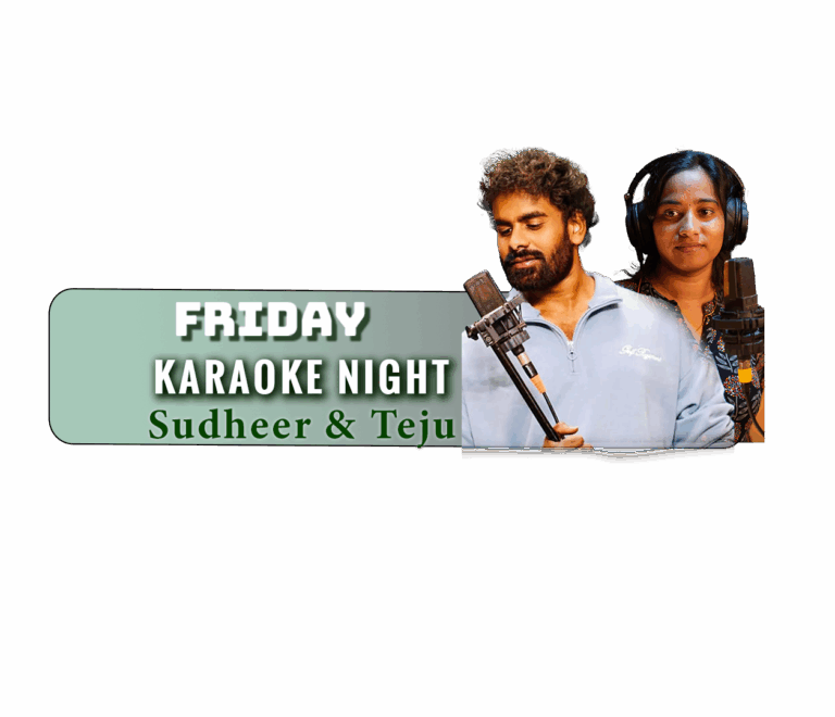 Karaoke Night with Sudheer and Teju