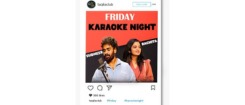 Karaoke Night with Sudheer & Rachitha